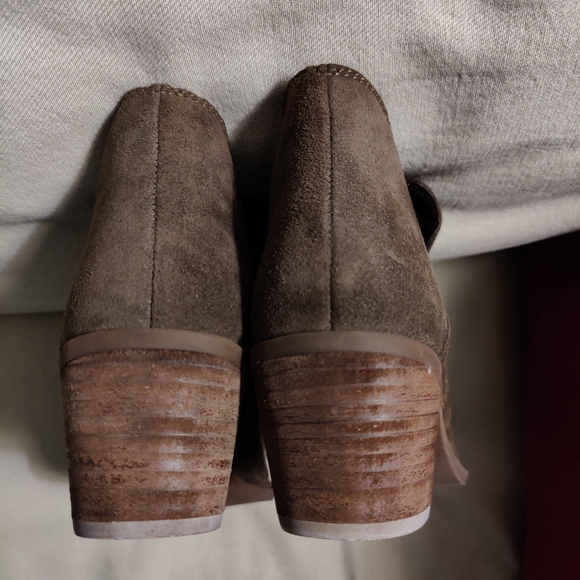 Steven by Steve Madden Dextir Leather Suede Ankle bootie, Sz 9.5 - Picture 5 of 12